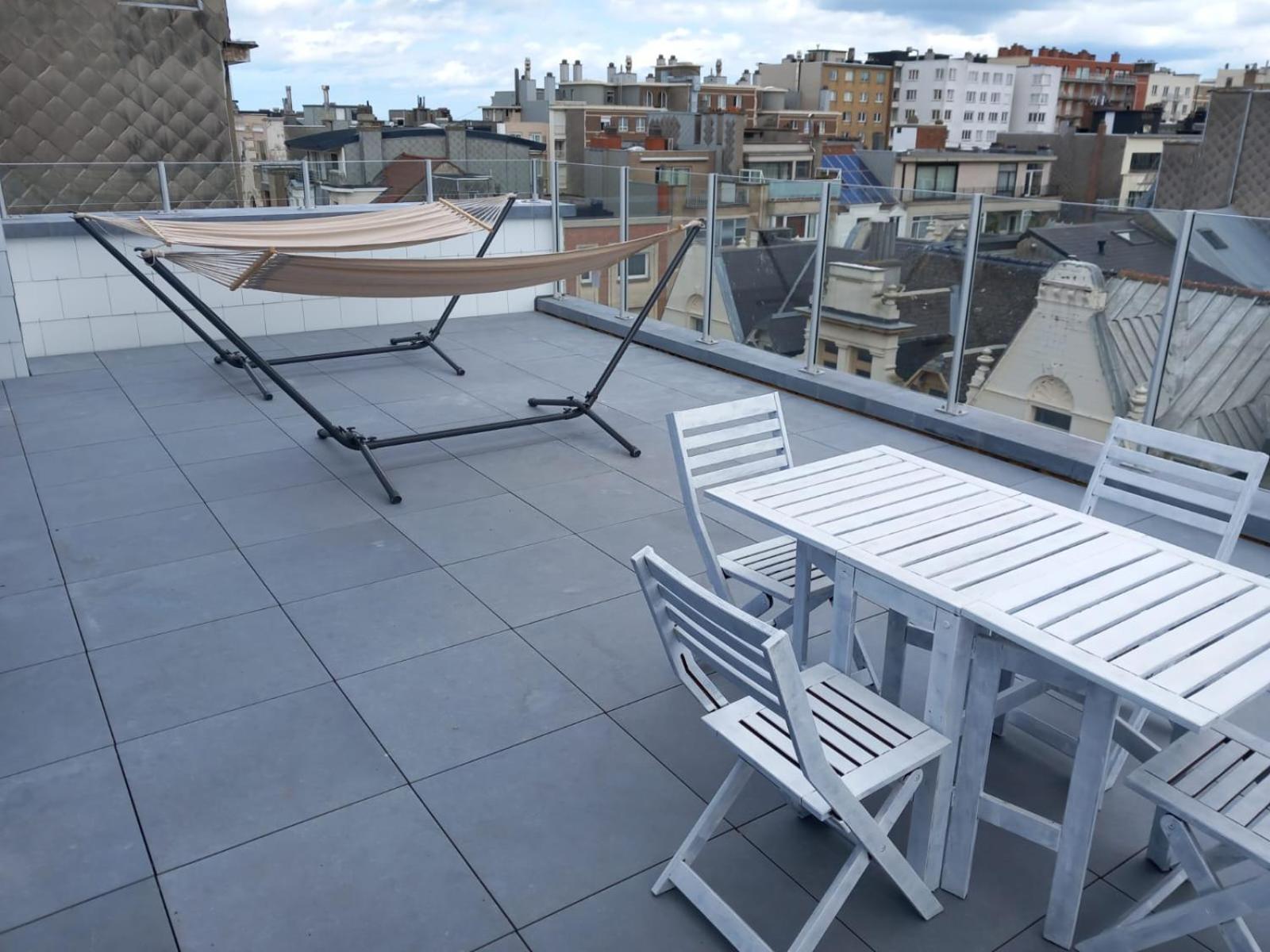 Gezellig Centraal Gelegen Penthouse Oostende Apartment Exterior photo